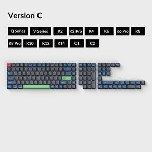 Gaming: Keychron T7 - OEM Dye-Sub PBT Keycap Set - Hacker