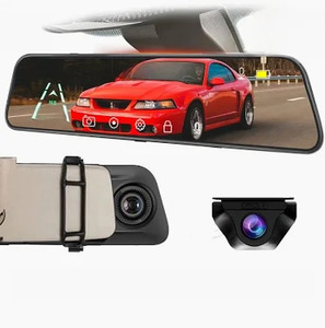 12-Inch Touch Screen Dash Cam and Rearview Camera System for Vehicles with DVR F&hellip;