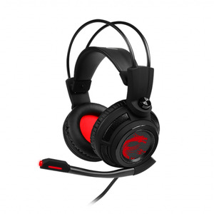 Headphones: MSI - DS502 Gaming Headset - Stereo - USB - Wired - 32 Ohm - 20 kHz - Over-the-head