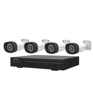 Concord 4 Channel 4K NVR Kit with 4 x 4K Bullet Cameras IP66 V4