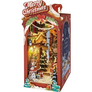All: Rolife Christmas Street Book Nook
