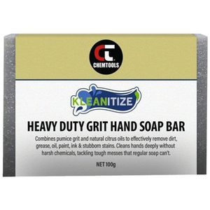 All: Kleanitize Heavy-Duty Grit Hand Soap Bar 100g