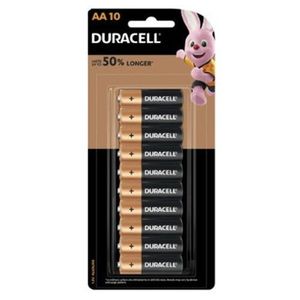 Batteries: Duracell Coppertop AA 10PK