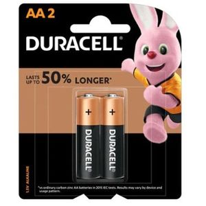 Batteries: Duracell Coppertop AA 2PK