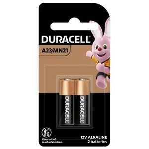 Batteries: Duracell SPECIALTY A23/MN21 2PK