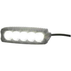 2250 Lumen Single Row LED Worklight, Flood Beam, Black