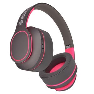 Headphones: Moki Navigator Noise Cancelling Wireless Over-Ear Headphones (Pink) [Volume Limited]