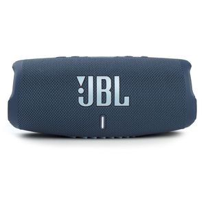 Portable Speakers: JBL Charge 5 Bluetooth Portable Speaker (Blue)