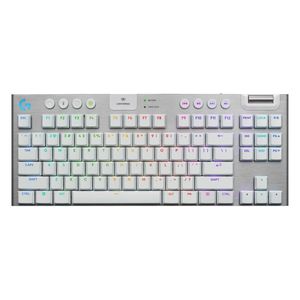 Gaming: Logitech G915 X LIGHTSPEED TKL Low-Profile Wireless Gaming Keyboard (White)
