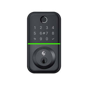 The FLINDERS LUXE Bluetooth Deadbolt - Black, Pin, TTLock, Prox, Fingerprint, E-&hellip;