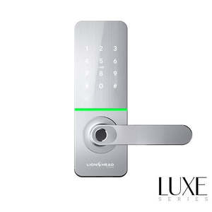 The REGENT LUXE Entrance Lock - Silver Wifi BLE Fingerprint, TTLock, Pin, Prox, &hellip;