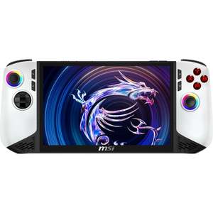 Gaming: MSI Claw 8 AI+ 8" FHD Touchscreen 120Hz Gaming Handheld - Core Ultra 7 (1TB SSD) - Polar Tempest