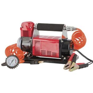 Vehicle Accessories: 12VDC High-Flow Air Compressor 72L/Min