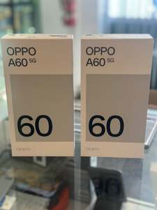 Oppo Mobile Phones: OPPO A60 5G (2024) Dual SIM Smartphone (4GB+128GB) -Blue/RED