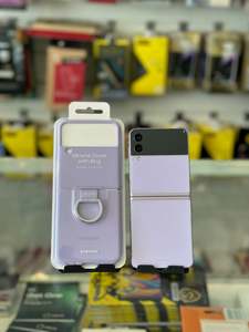 Mobile Phones: Samsung Galaxy Z Flip3 5G(8GB+128GB) Purple A Grade+FREE CASE