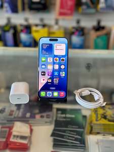 Mobile Phones: Apple iPhone 15 Pro  128GB  Natural Titanium Like New A Gread