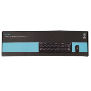 Computers: TECH.INC WIRELESS KEYBOARD AND MOUSE COMBO