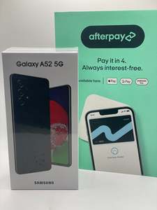 SAMSUNG GALAXY A52 5G (128GB, FACTORY REFURBISHED, UNLOCKED) - SEALED BOX