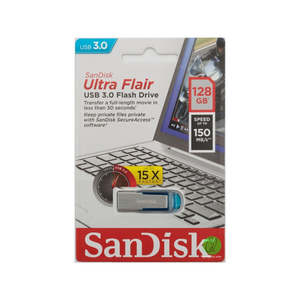 Micro Sd Memory Cards And Flash Drives: SANDISK 128GB ULTRA FLAIR USB 3.0 FLASH DRIVE