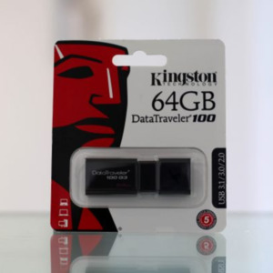Usb Flash Drive: KINGSTON 64GB DATA TRAVELER 100 G3