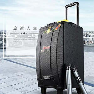 Temeisheng Portable Powered Trolley Speaker Qx-1214