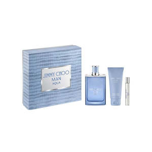 JIMMY CHOO MAN AQUA 100ML EDT 3 PIECE GIFT SET