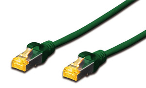Products: Digitus S-FTP CAT6A Patch Lead - 2M Green - Techtonic