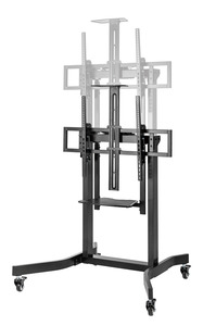 Products: Digitus A461 Motorised Mobile TV/Display Stand 55-100 - Techtonic