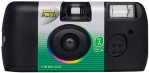 Fujilfim QuickSnap Flash 400 Single Use 35mm Film Camera - Techtonic