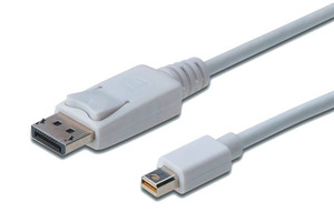 Digitus mini DisplayPort v1.1 (M) to DisplayPort (M) 2m Monitor Cable - Techtonic