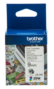 Brother CZ-1001 9mm Printable Roll Cassette - Techtonic