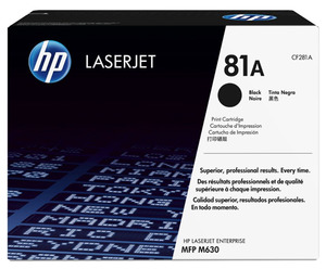 Products: HP 81A Black Toner - Techtonic