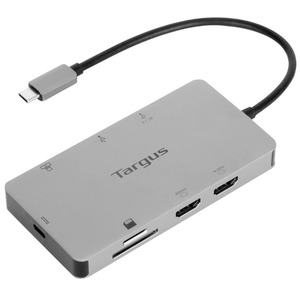 Products: Targus USB-C Dual HDMI 4K Docking Station with 100W PD Pass-Thru - Techtonic