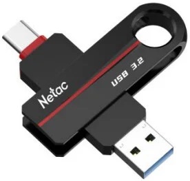 Netac US18 USB3.2 + Type-C Dual Flash Drive 256GB UFD - Techtonic