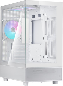 SilverStone LD04 MATX White Mid Tower Case - Techtonic