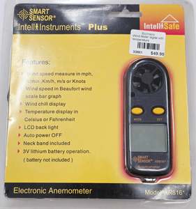 Miscellaneous: Electronic Anemometer