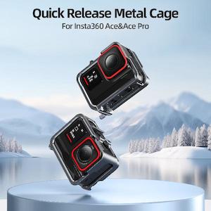 TELESIN Metal Rabbit Cage For Insta360 Ace Pro Quick Release Protection Frame Fo&hellip;