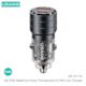 USAMS 95W Aluminum Alloy Transparent A+C Mini Car Charger