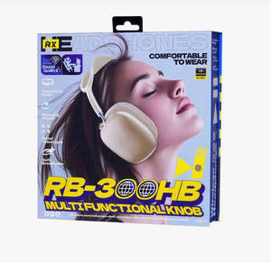 Earphones: RX RB-300HB Wireless Over-Ear Headphones