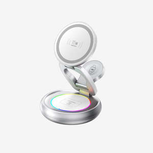 REMAX CW05 Zinc Alloy Magnetic 3-in-1 Wireless Charger
