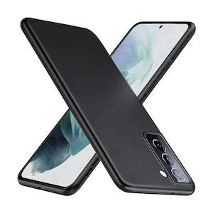 S20 Cases: Matte Silicone Soft TPU case For Samsung Galaxy S20 - Black