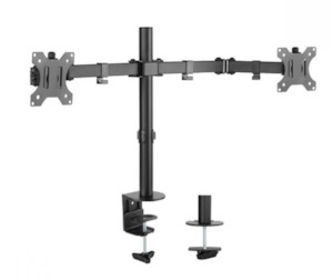 Monitor Tv Brackets Accessories: Activiva ErgoLife 13"~32" Dual Monitor Screen Double Joint Monitor Arm
