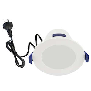 Energetic Plastial Petite Tri-Colour Flush Downlight F113mm Cutout 90mm IP54 IC-&hellip;