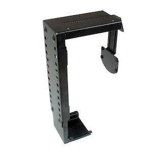 Accessories: Bracom CPU Holder Under Desk Mount -Black