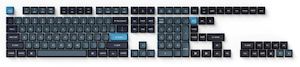 Keyboard: Keychron Double Shot KSA PBT Keycap Full Keycap Set - Dark Gray and Grayish Blue