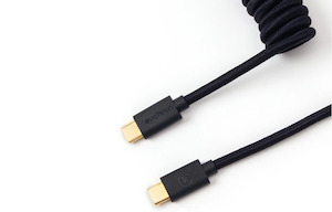 Keychron Coiled Type-C Cable Black