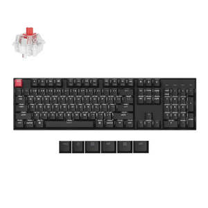 Keychron K10X-A1, 100% Full Size Lavout, QMK, White Backlight, Super Switch Red,&hellip;