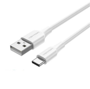 Usb Firewire: Vention USB 2.0 A Male to C Male 3A Cable 1M White