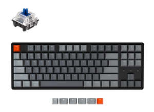 Keychron K8-Q2, 80% TKL Layout 87 Keys, Blue Switch, RGB, Aluminium Frame, Hot-S&hellip;