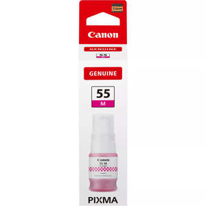Canon Inkjet Cartridges: GI-55M Canon Magenta Ink Bottle